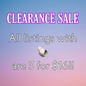 ‼️CLEARANCE‼️